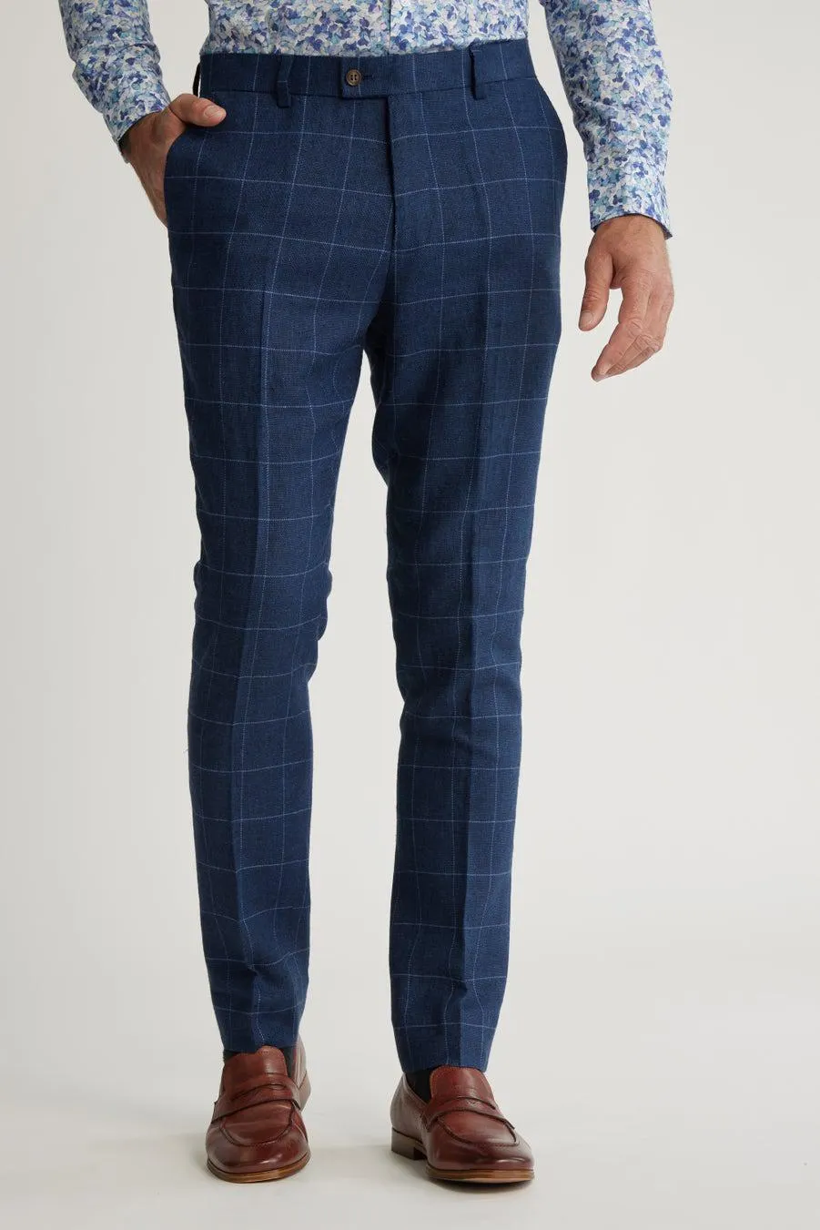 Mayfield Linen Suit Trouser