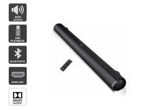 Kogan 2.1 Channel 80W Dolby Soundbar with Built-in Subwoofer