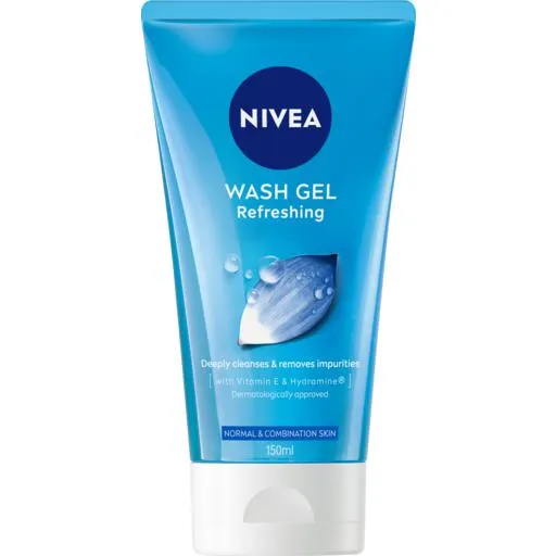 Nivea Refreshing Face Wash Gel Cleanser 150ml 150ml