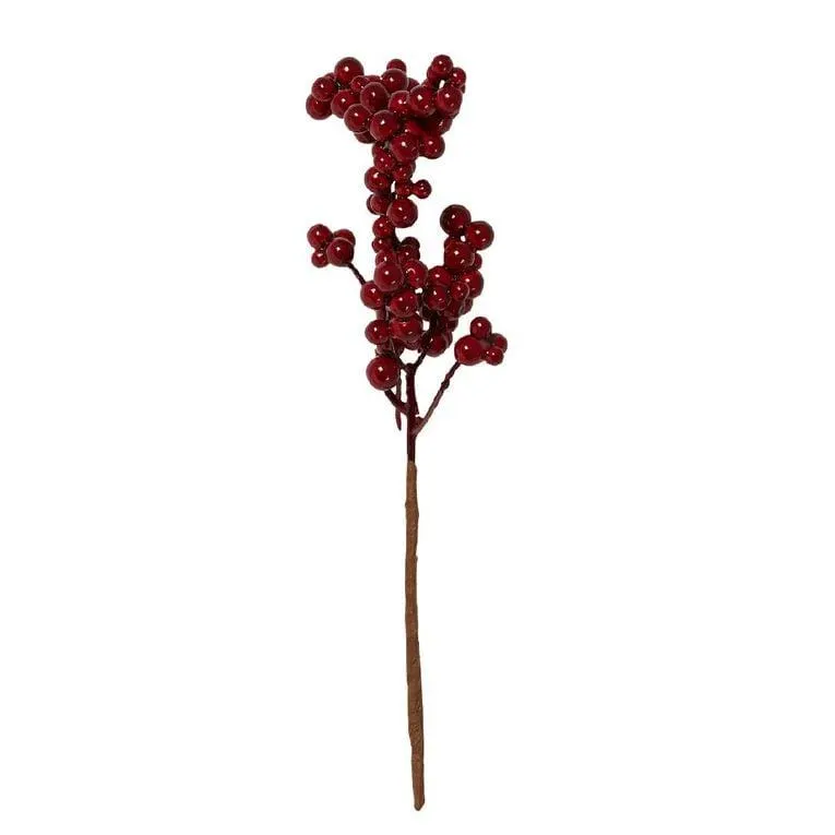 Wonderland Short Berry/Pinecone Pick Christmas Decoration Assorted