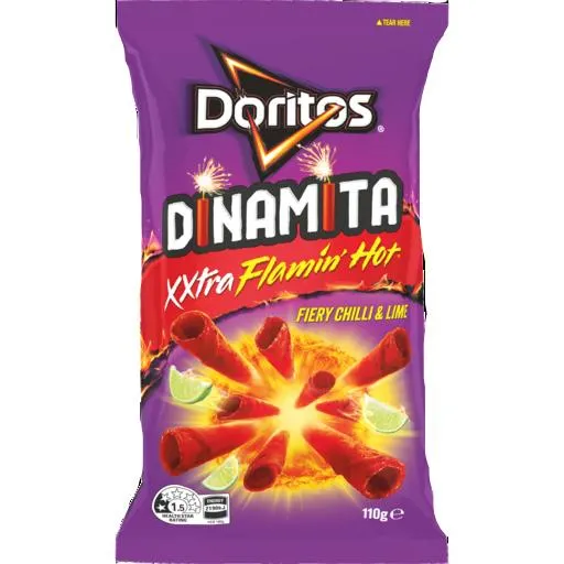 DORITOS DINAMITA CHILLI & LIME 110G