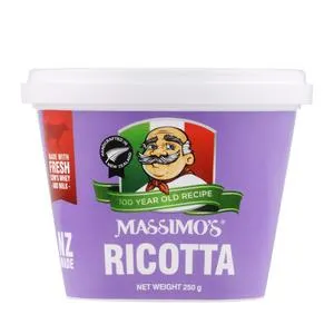 Massimo's Ricotta Cheese 250g