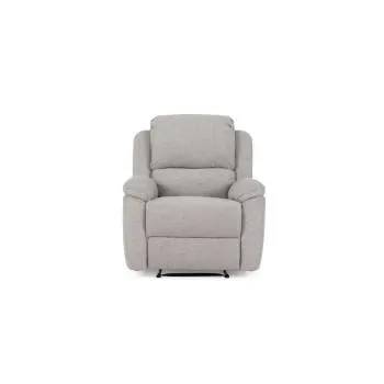 Aiden 2 Seater Recliner, Light Grey