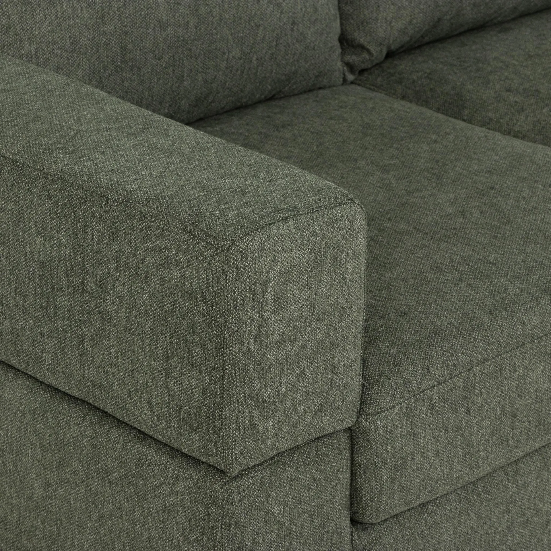 Chester Chaise Sofa, Green