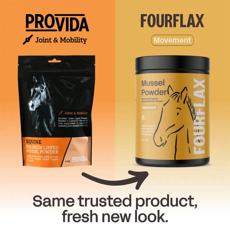 Fourflax Equine Mussel Powder