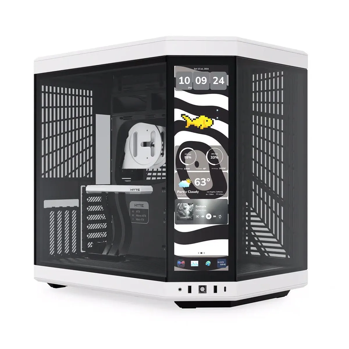 Hyte Y70 Touch Infinite Full Tower Case - Panda
