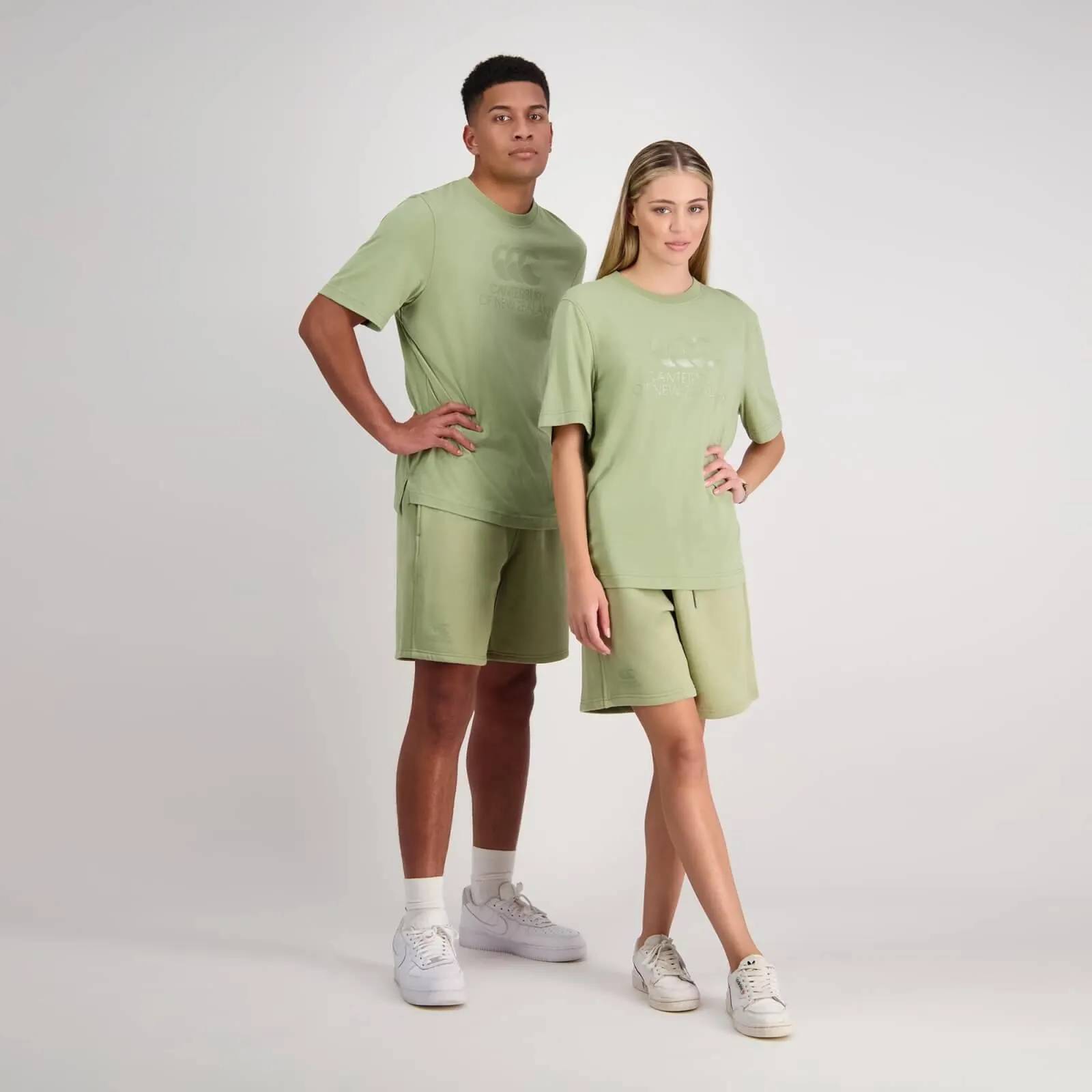 Mens Cnz Large Logo T-Shirt Oil Green