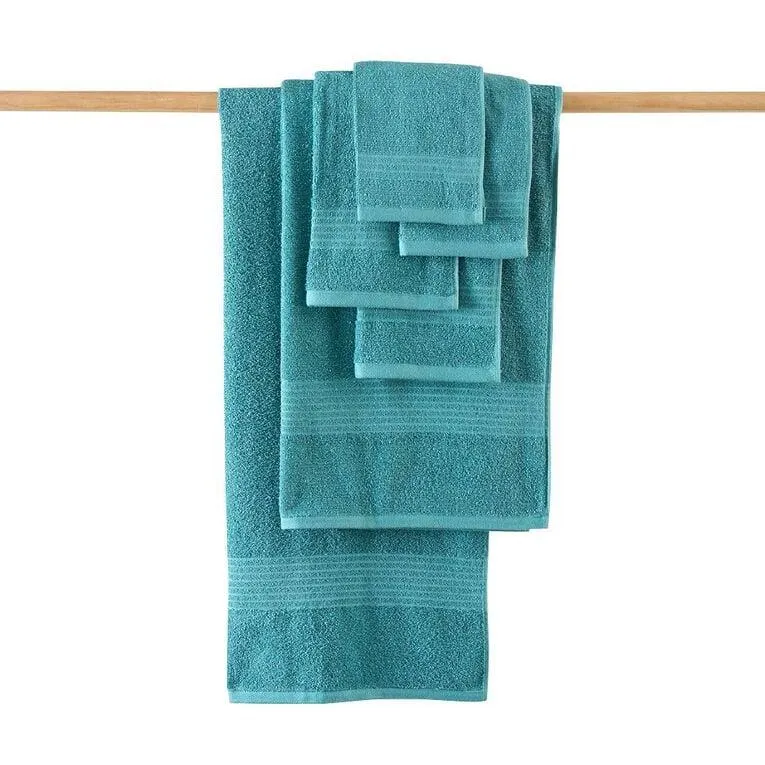 Living & Co Everyday Towel Bundle Turquoise 6 Pack