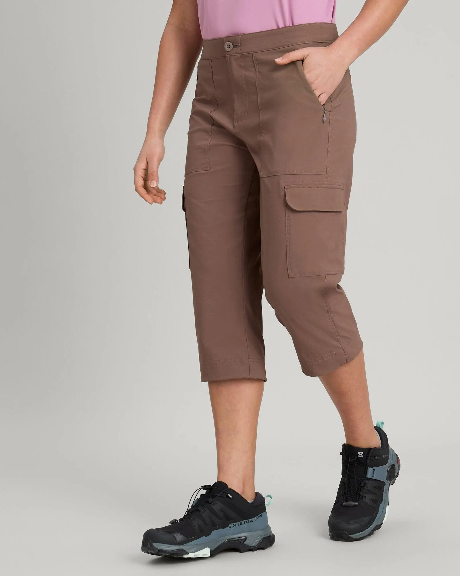 Women's Miro 3/4 Pants - Taupe