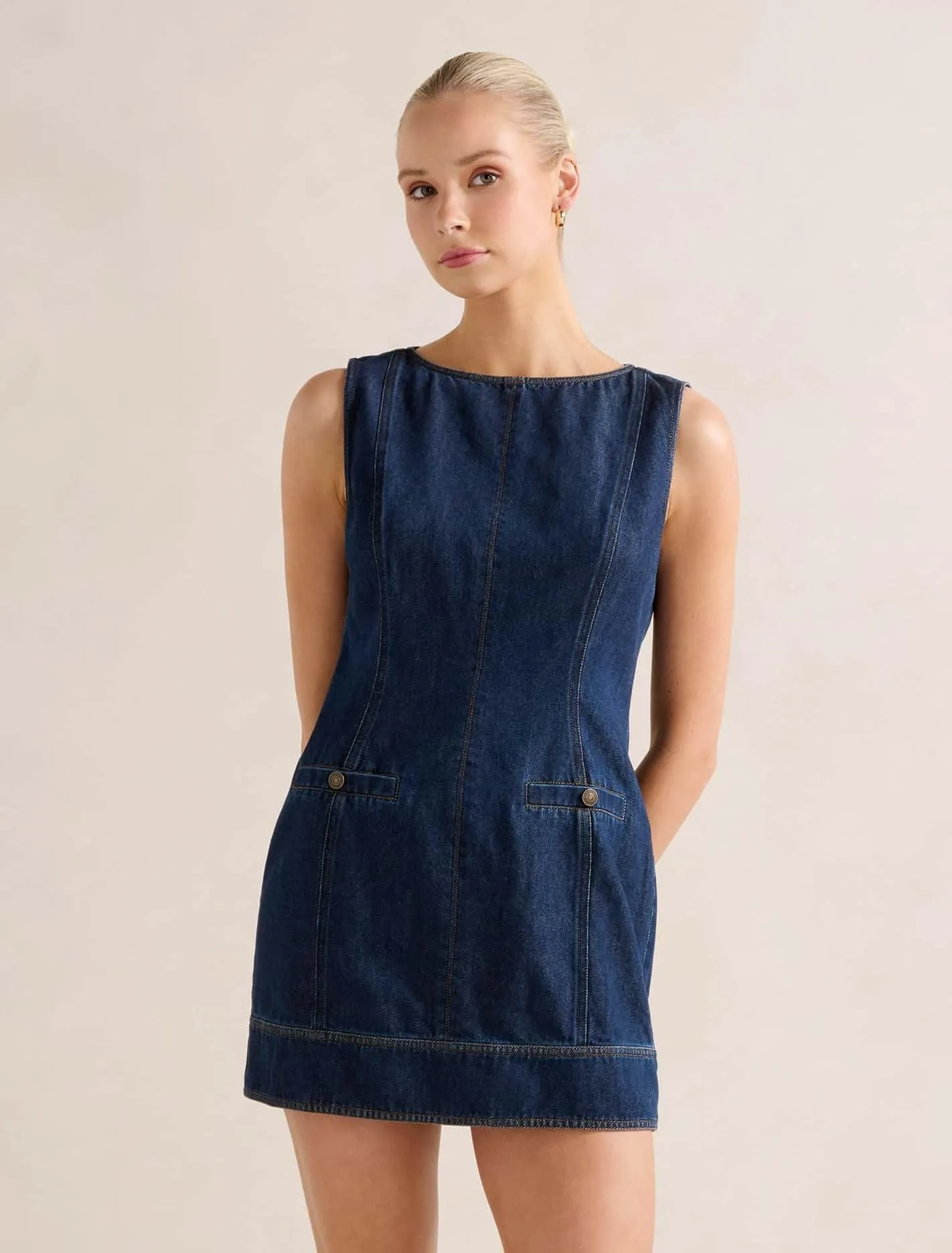 Spencer Denim Mini Dress