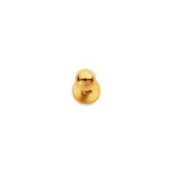 9ct Ball Flatback Stud