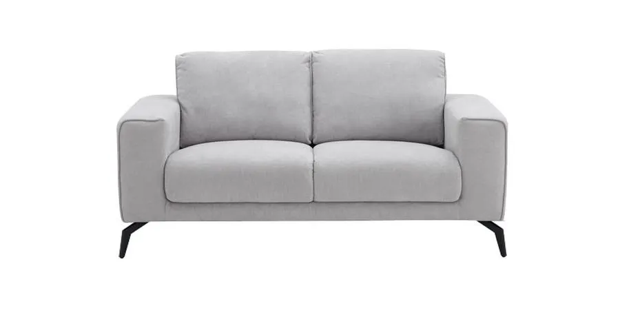 Luna 2.5 Seater Sofa with Metal Leg in Fabric