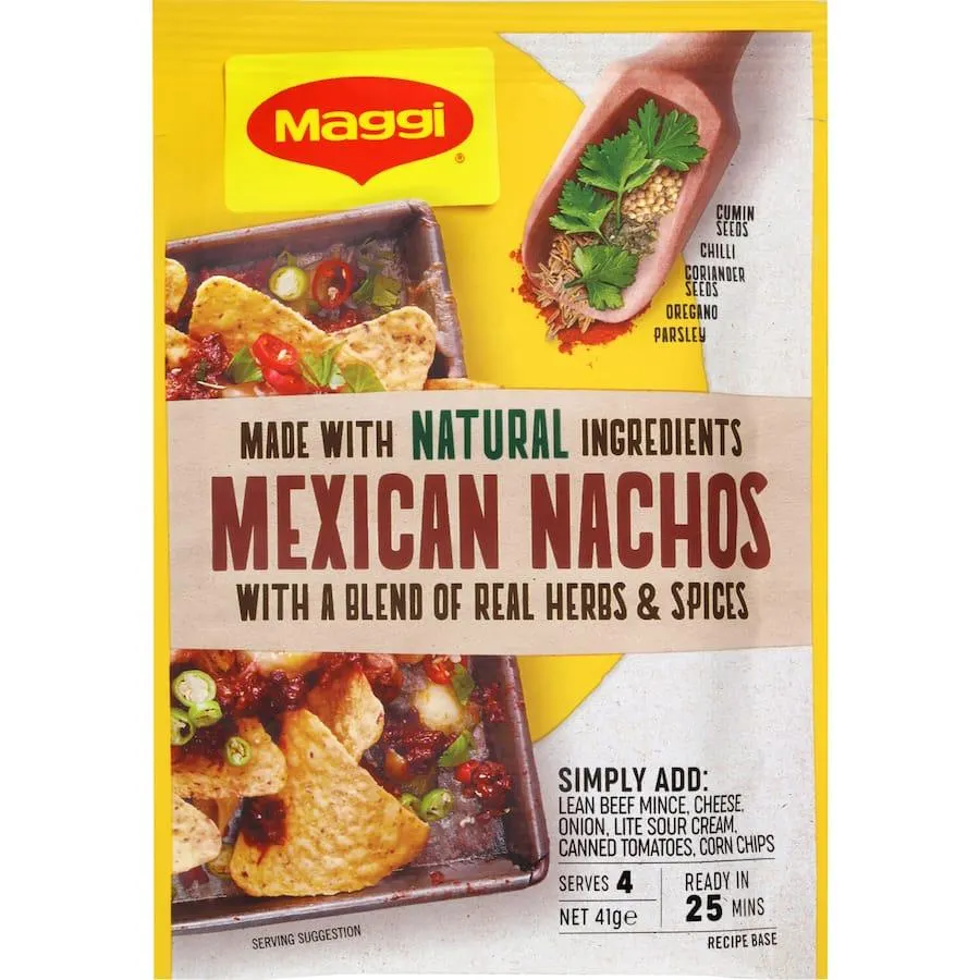 Maggi Recipe Base Mexican Nachos