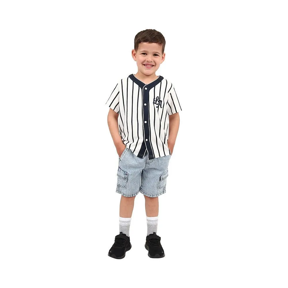  Ricochet Kids Baseball Shirt Multi