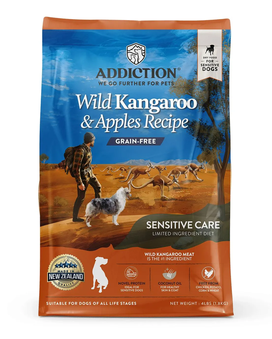 Addiction Wild Kangaroo and Apples