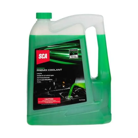 SCA Green Long Life Coolant Premix - 5 Litres