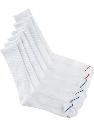 Men's 3 PK Sports Socks in White