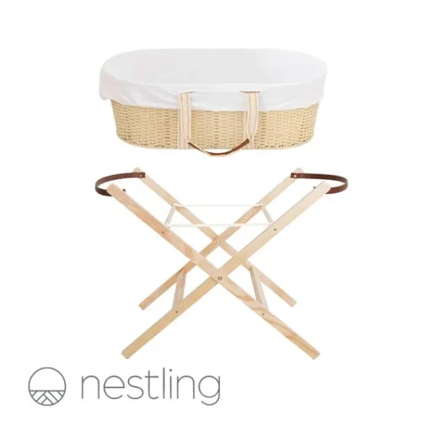 Nestling Moses Basket Bundle