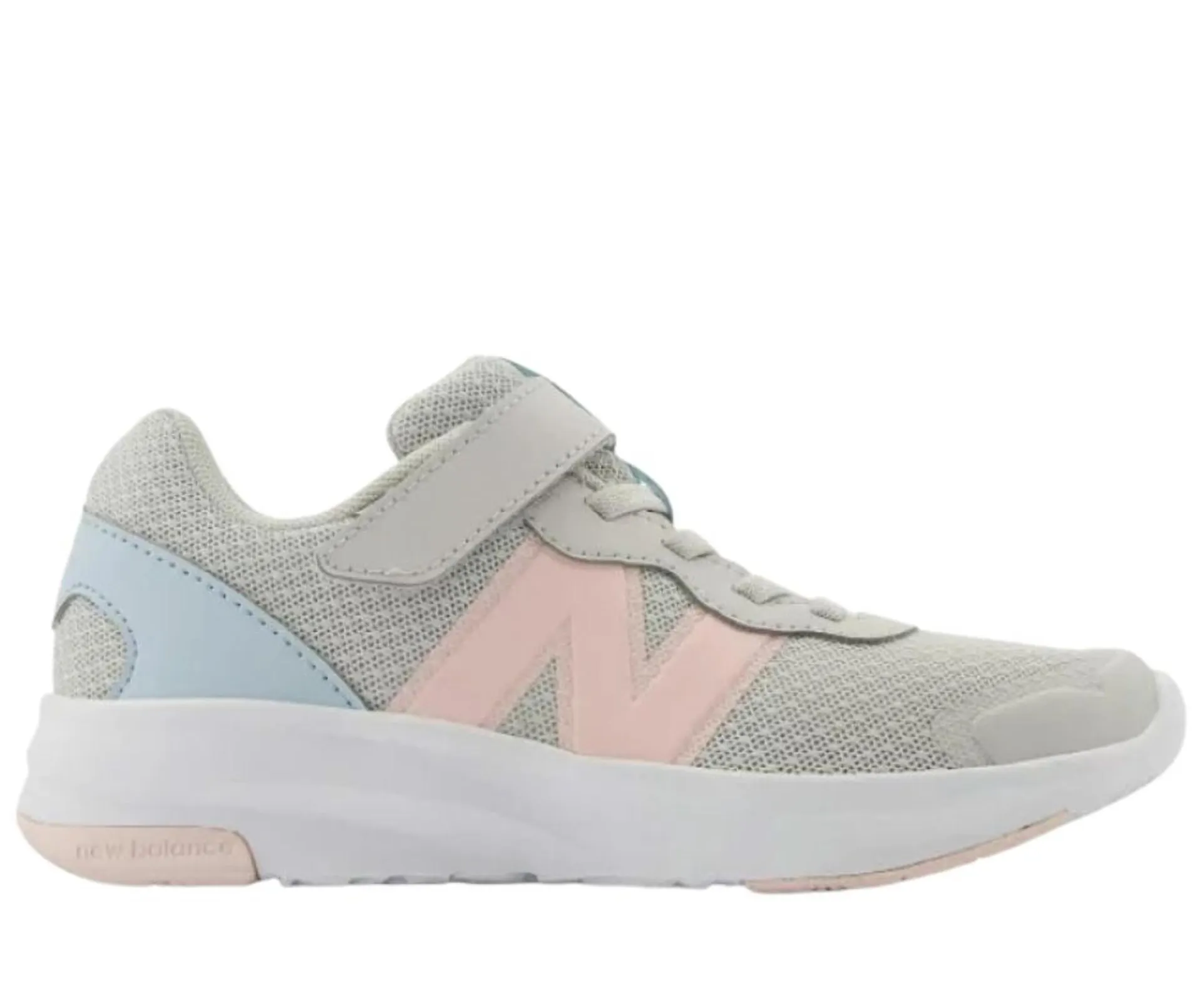 New Balance Junior 578 v1 Running Shoes Grey/Pink