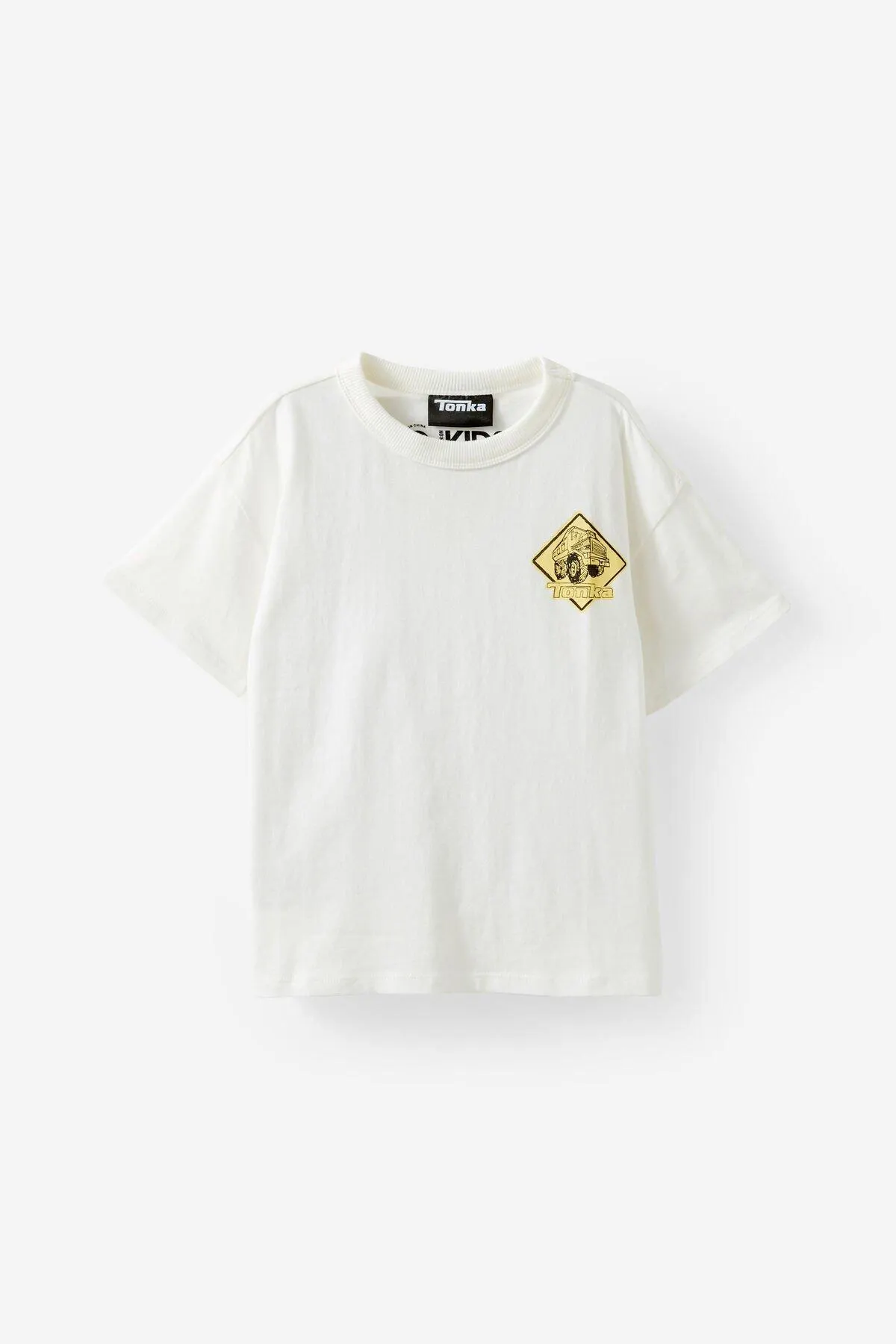 Tonka Truck Drop Shoulder Short Sleeve Tee