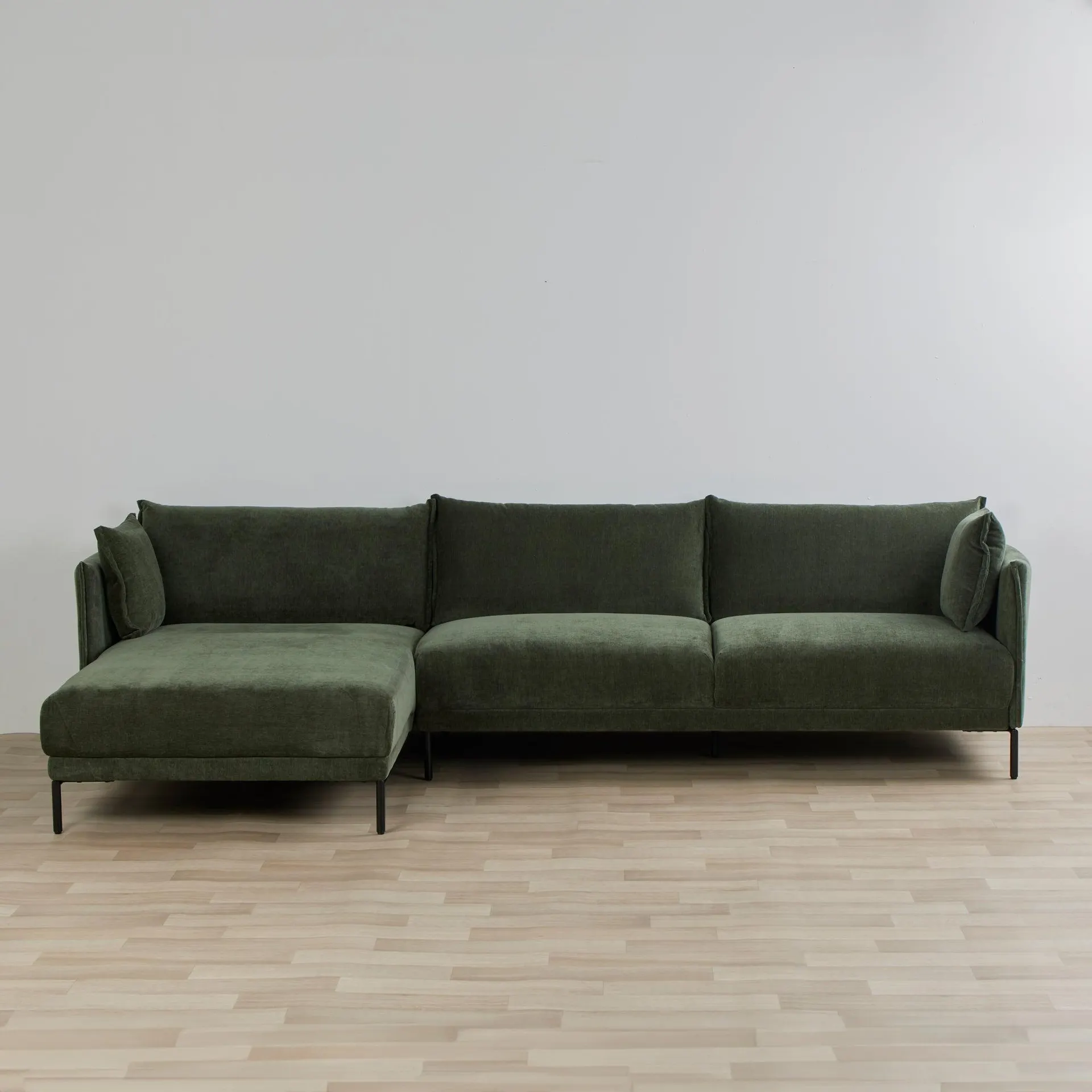 Lugo 3-Seat LH Chaise - Forest