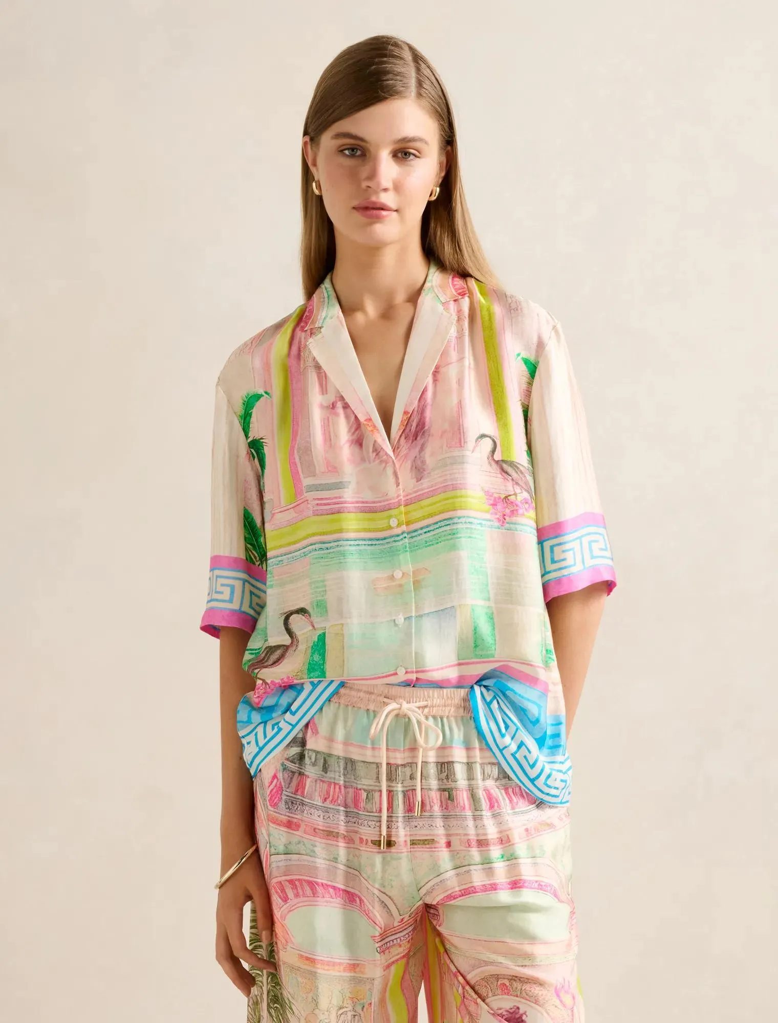 Brookyln Satin Shirt