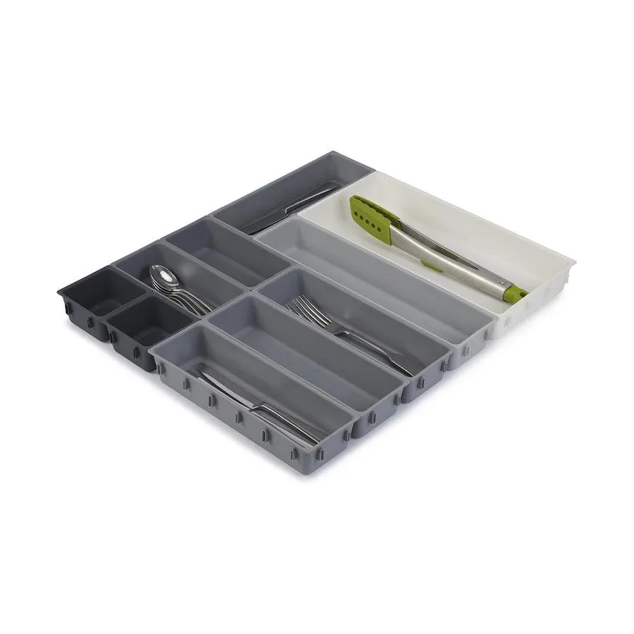 Joseph Joseph Blox 10-Piece Drawer Organiser Set Grey