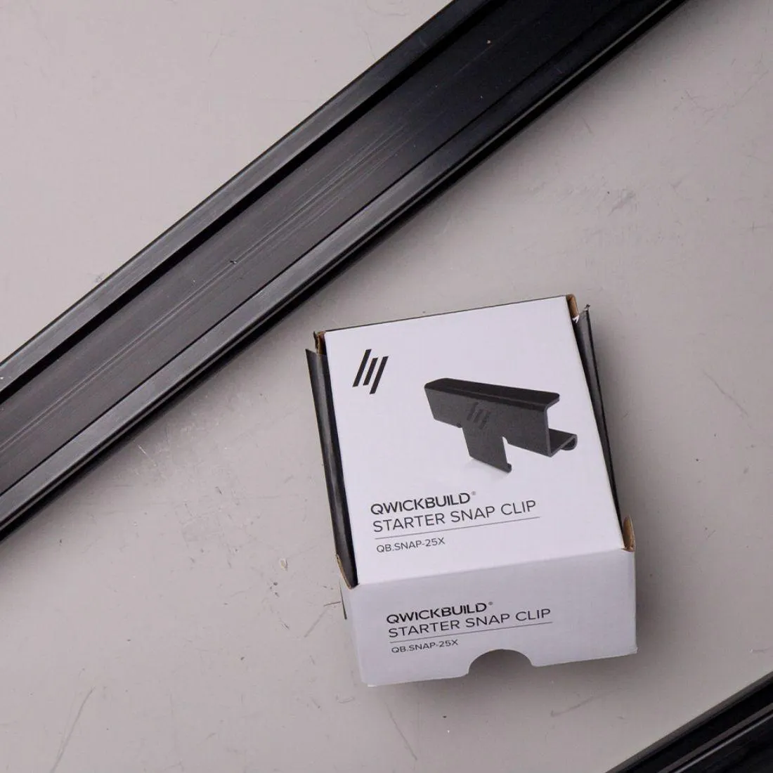 Qwickclip Fixings Starter Snap 25 Box