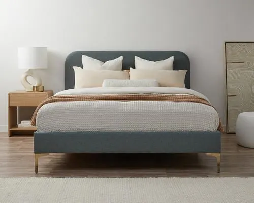 Taylor Queen Bed - Green