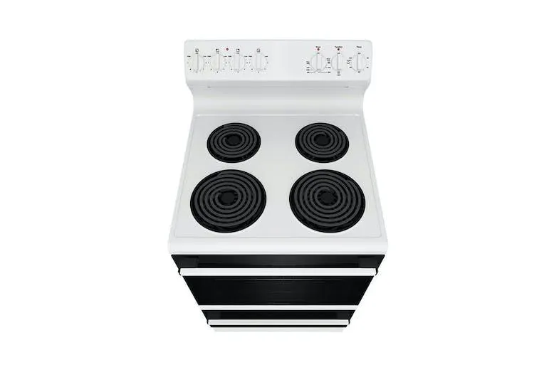 Westinghouse 60cm White Coil Electric Freestanding Cooker