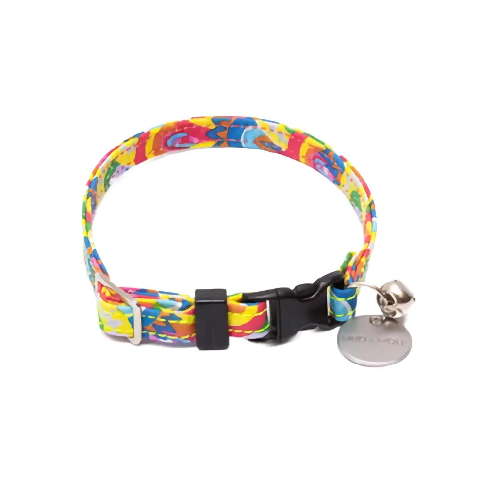 Breakaway Cat Collar - Rainbow