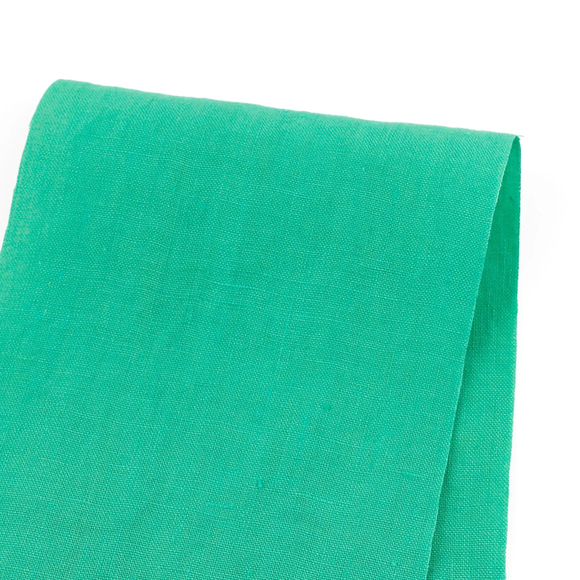 Tumbled Slubby Linen - Spearmint