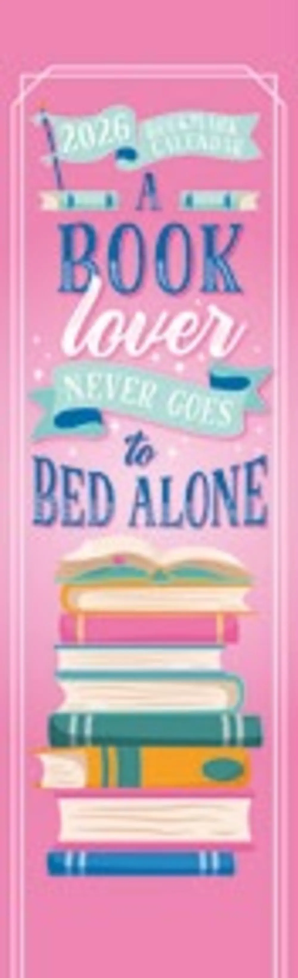 2026 Legami Book Lovers Bookmark Calendar