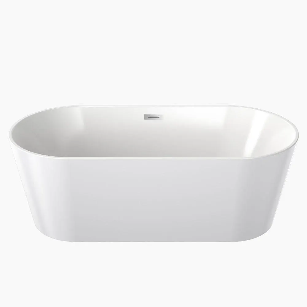 Round Freestanding Bath 1600mm With Overflow CL50006.WFS