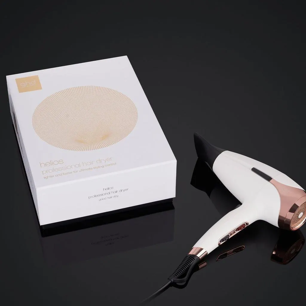 GHD HELIOS HAIR DRYER IN WHITE