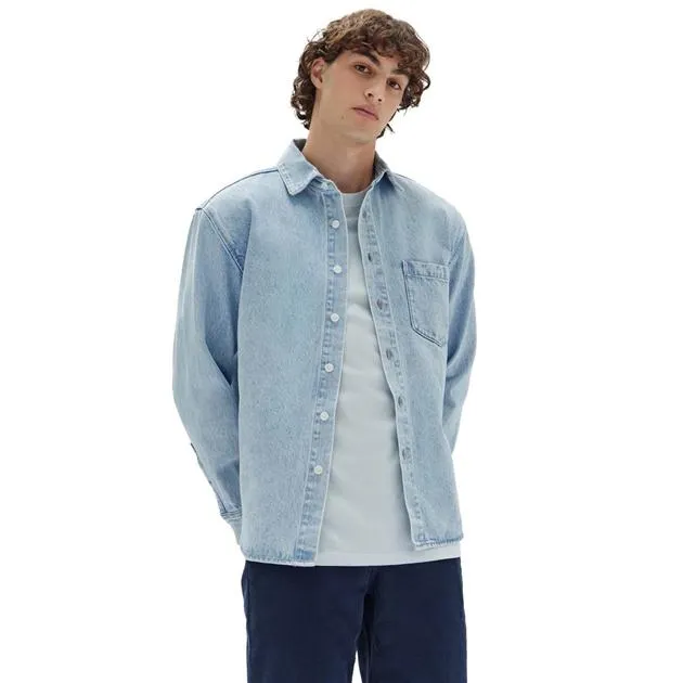 Assembly Label Denim Overshirt Light Stone