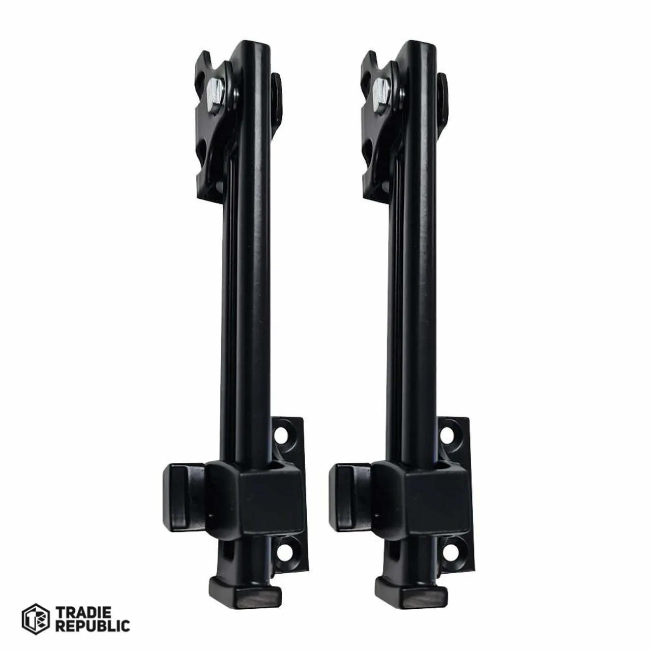 Miles Nelson 250 Window Restrictor Stay for Aluminium Window Matt Black – 2 Pack