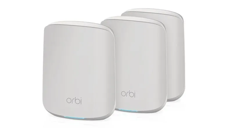 Netgear Orbi RBK353 AX1800 Dual-Band Mesh Wi-Fi 6 System - 3 Pack