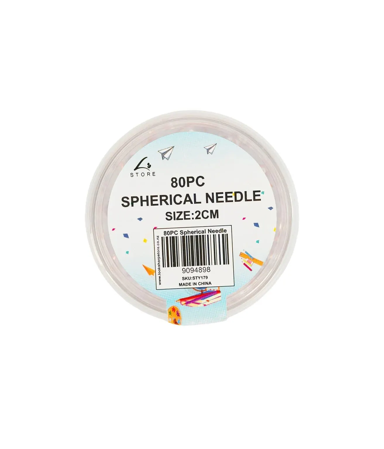 Spherical Needle 80pc 2cm