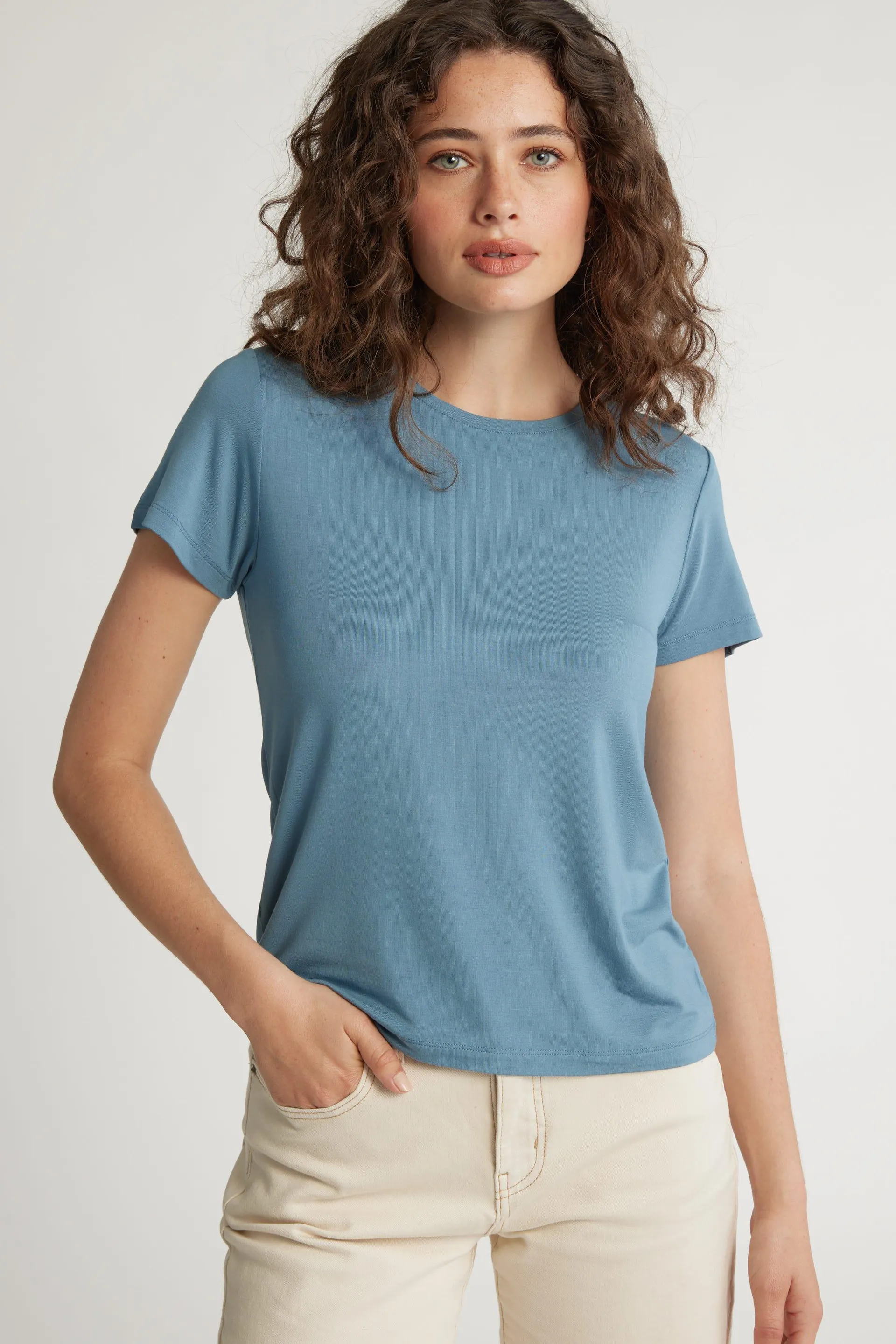 Hailey Short Sleeve Crew Tee