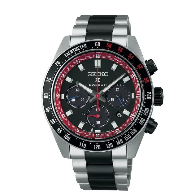 Seiko DATSUN Speedtimer Limited Edition Solar Chronograph SSC957P