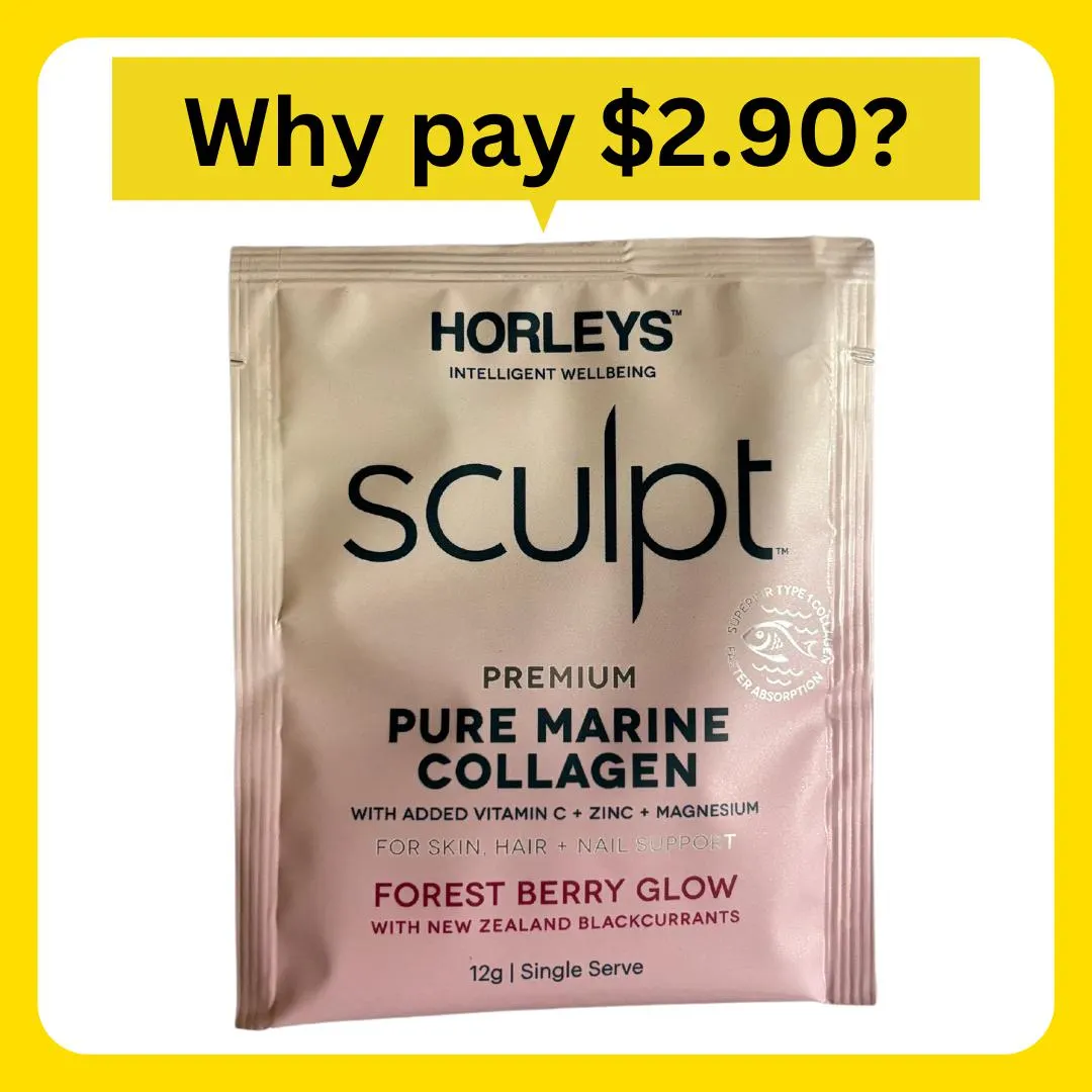 Sculpt Collagen Single Serve Sachets Berry 12g