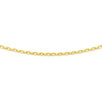 9ct, 50cm Solid Belcher Chain