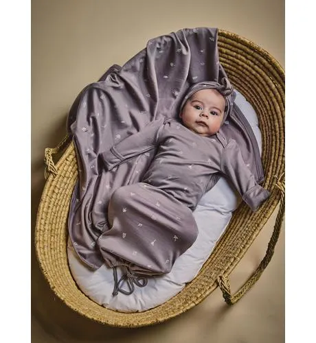 LFOH The Newcomer Baby Gown - Taupe Nature