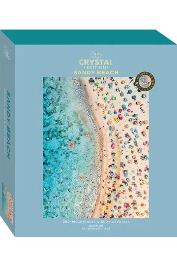 Elevate Crystal 500 Piece Jigsaw Sandy Beach