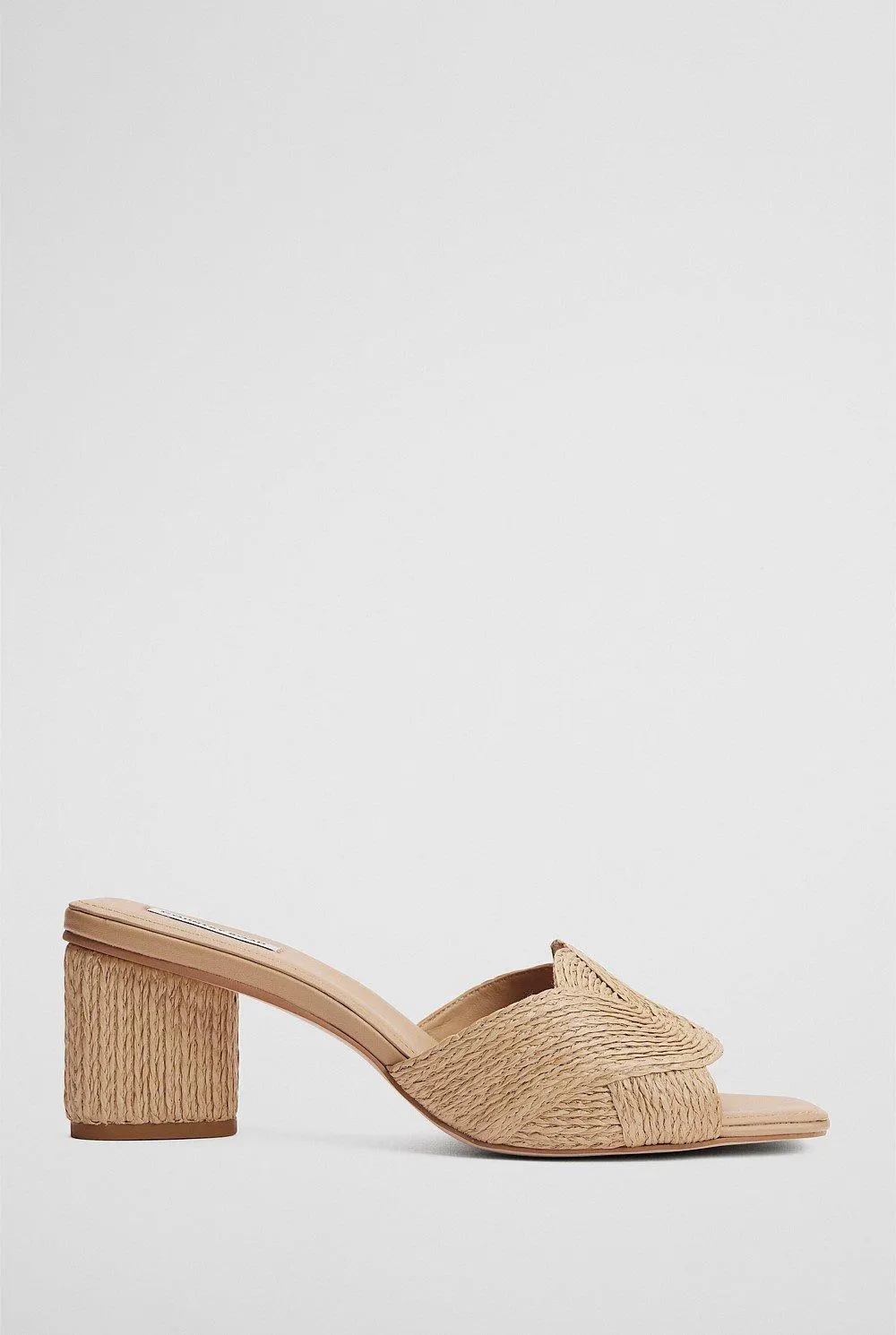 Abbie Raffia Heel