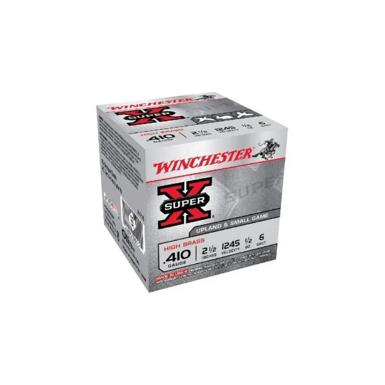 Winchester SuperX 410G 14gm 6 Shot 2 1/2" Ammunition