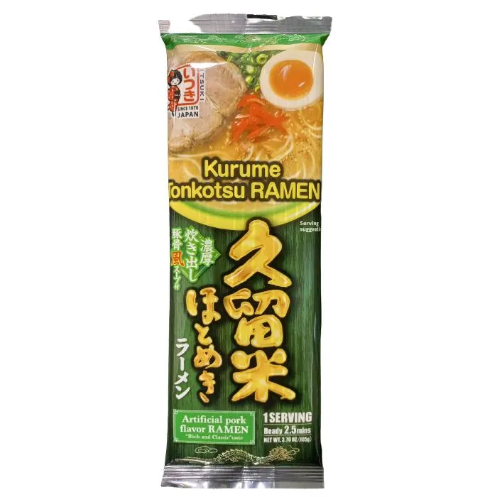 ITSUKI SHOKUHIN / INSTANT NOODLE (AFO KURUME HOTOMEKI RAMEN) 105g