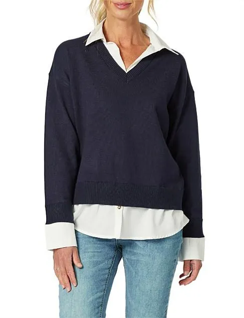 Bianca 2 in 1 Knit Top