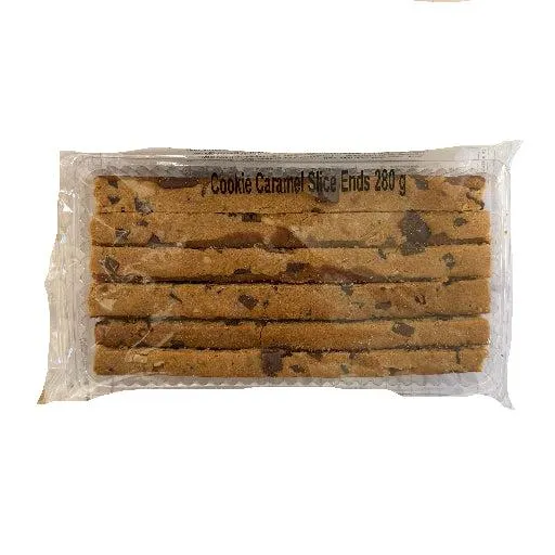 BAKER BOYS COOKIE CARAMEL SLICE ENDS 280G-370G